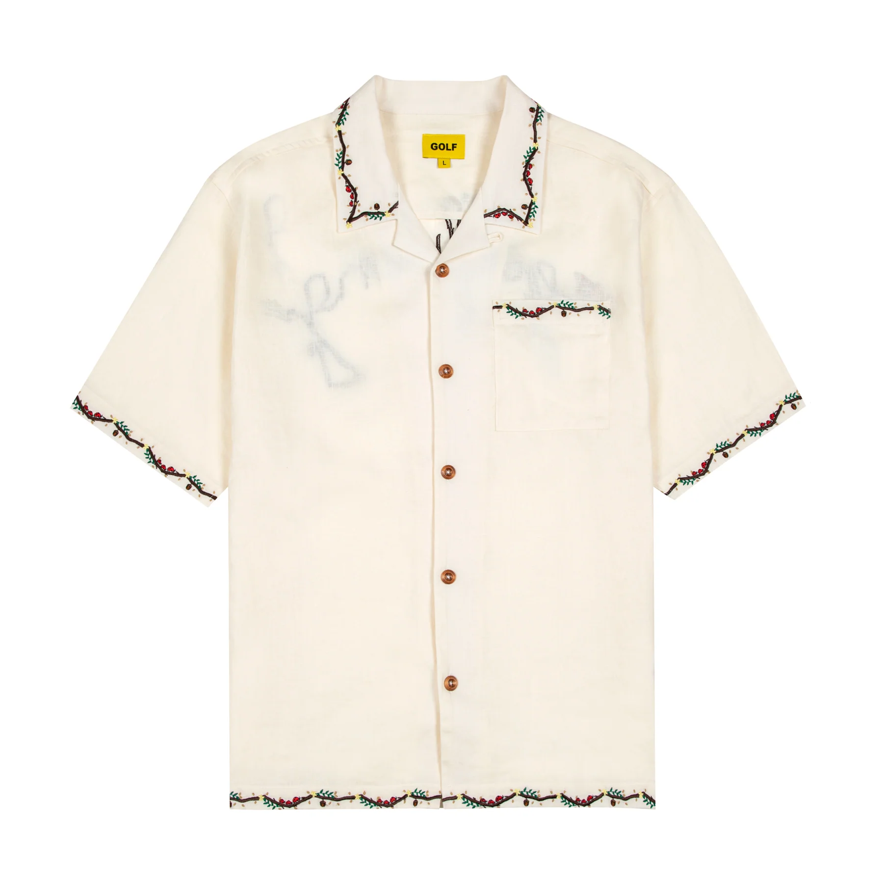 AUTUMN LINEN BUTTON UP by GOLF WANG - Image 2