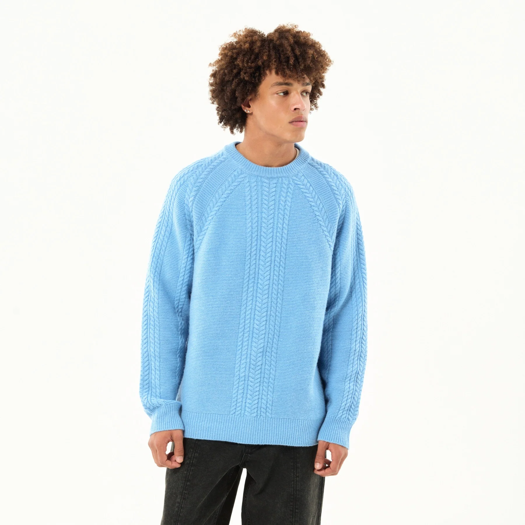 FALCON CABLE KNIT SWEATER by GOLF WANG - Image 6