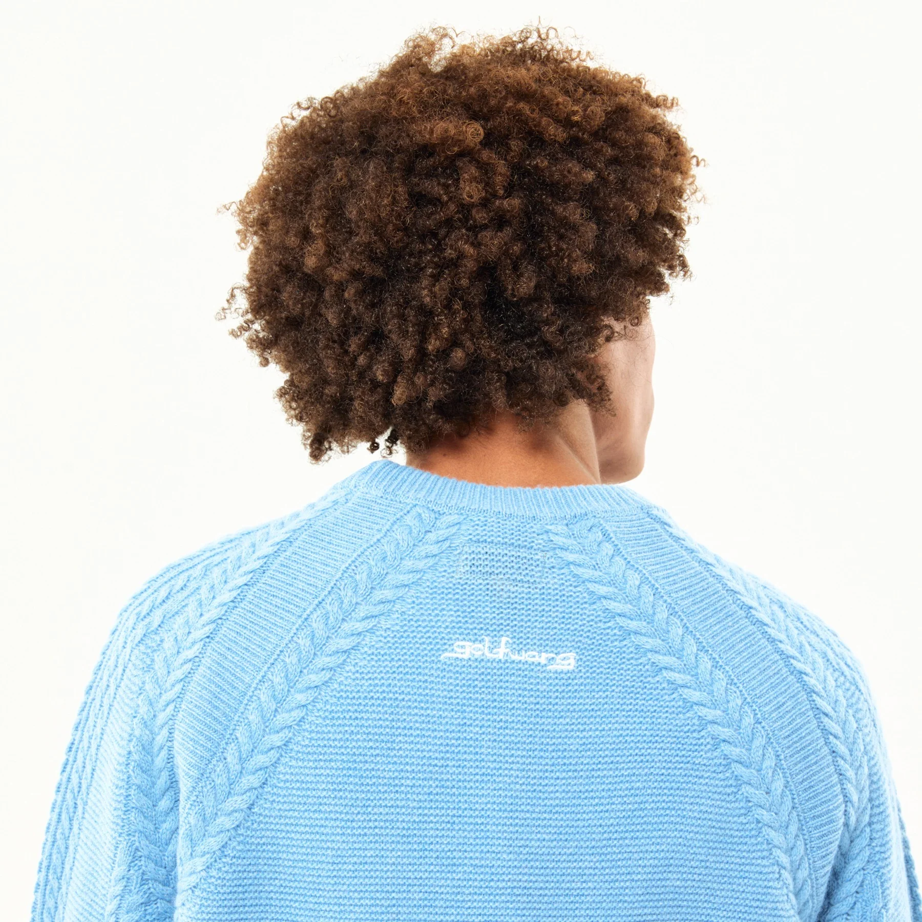 FALCON CABLE KNIT SWEATER by GOLF WANG - Image 7