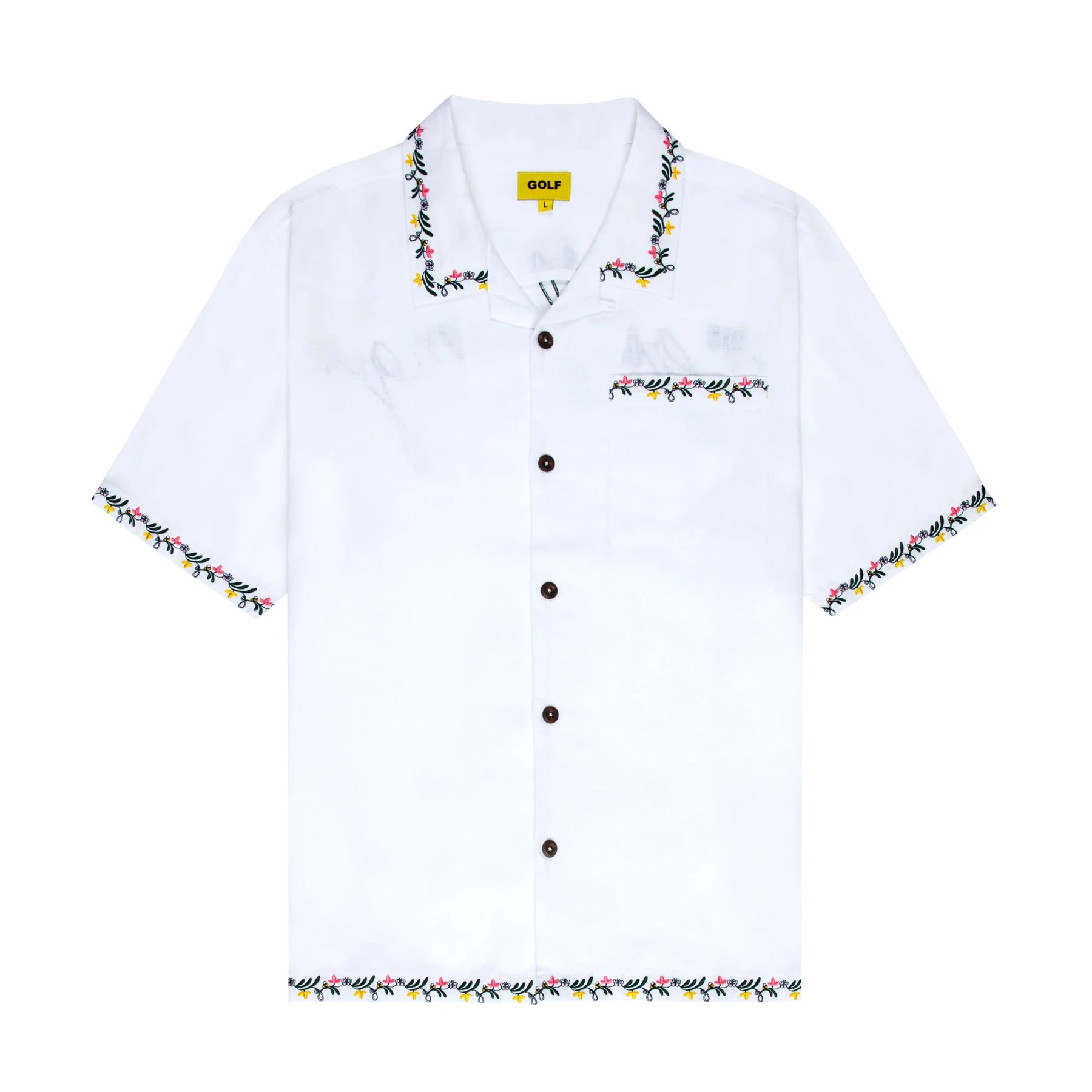 GARDEN LINEN BUTTON UP by GOLF WANG - Image 2