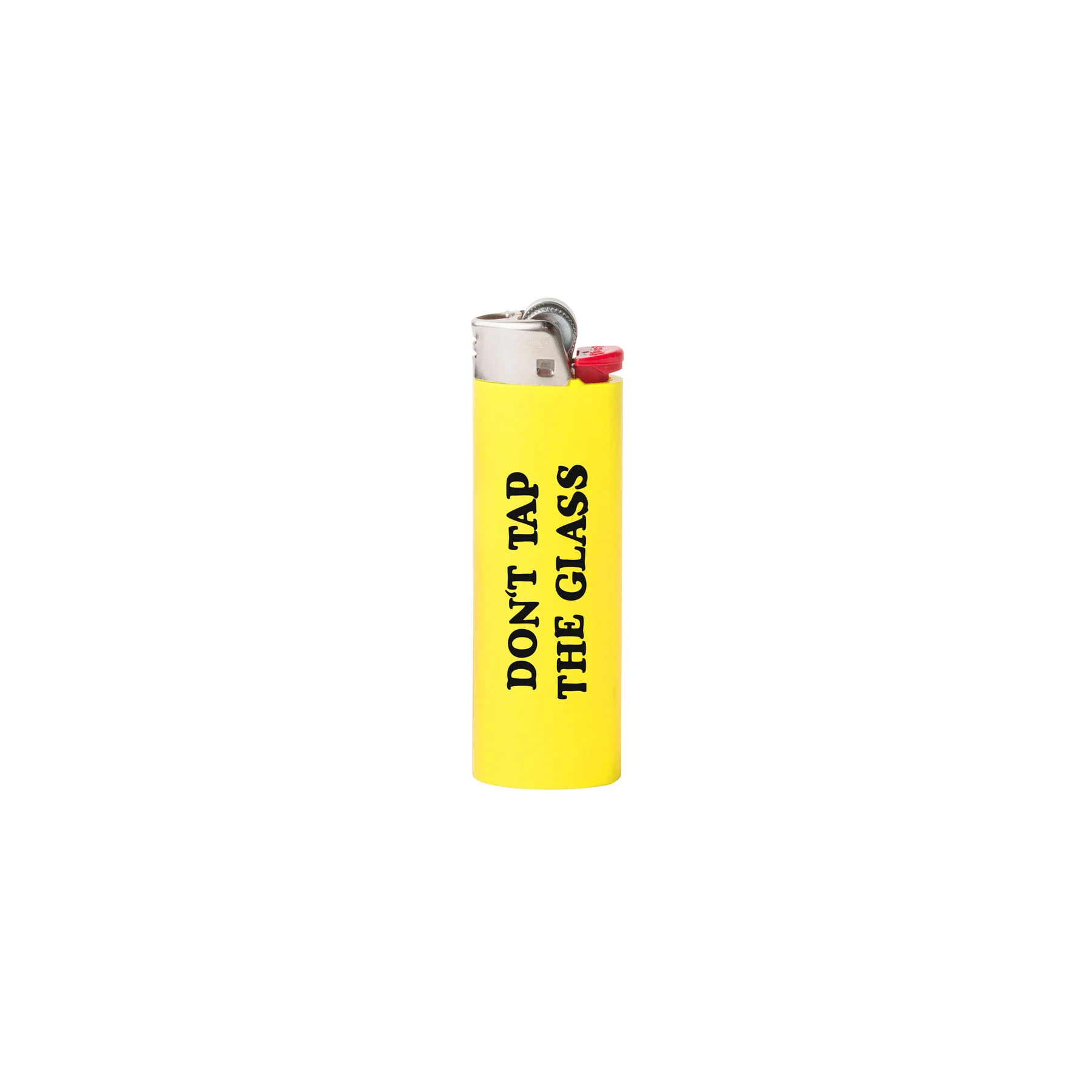 GLASS LIGHTER - YELLOW