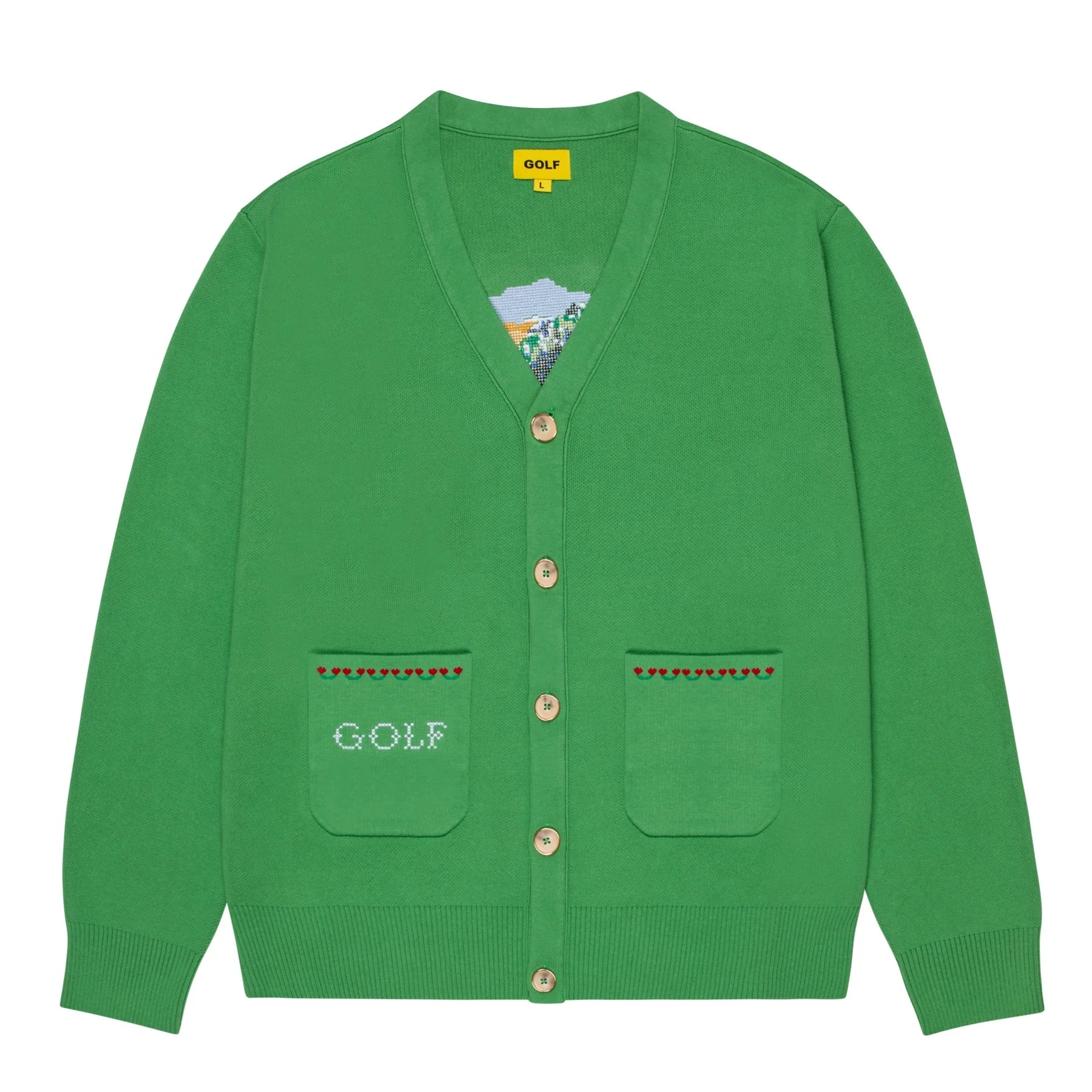 NEEDLE POINT CARDIGAN by GOLF WANG - Image 2