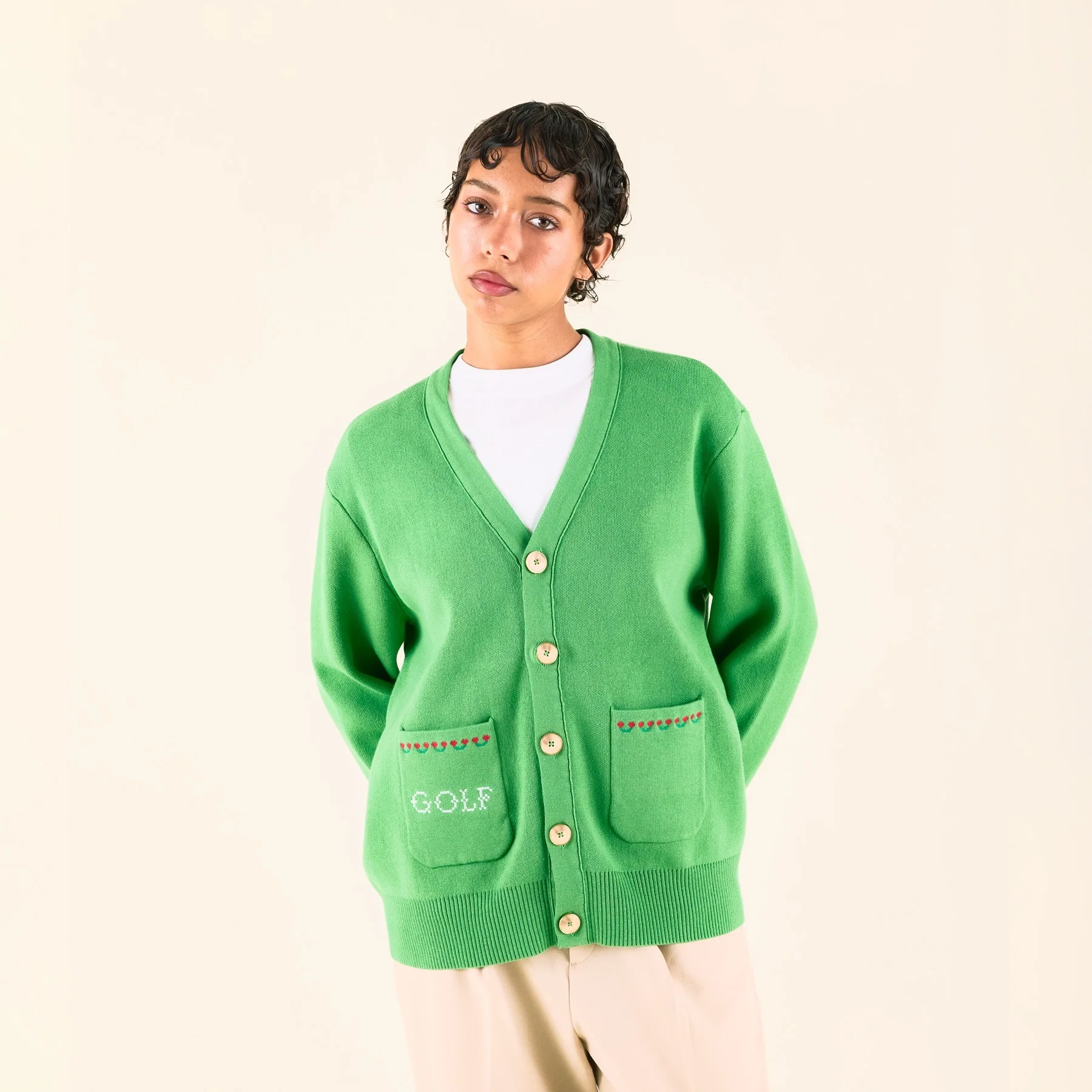 NEEDLE POINT CARDIGAN by GOLF WANG - Image 8