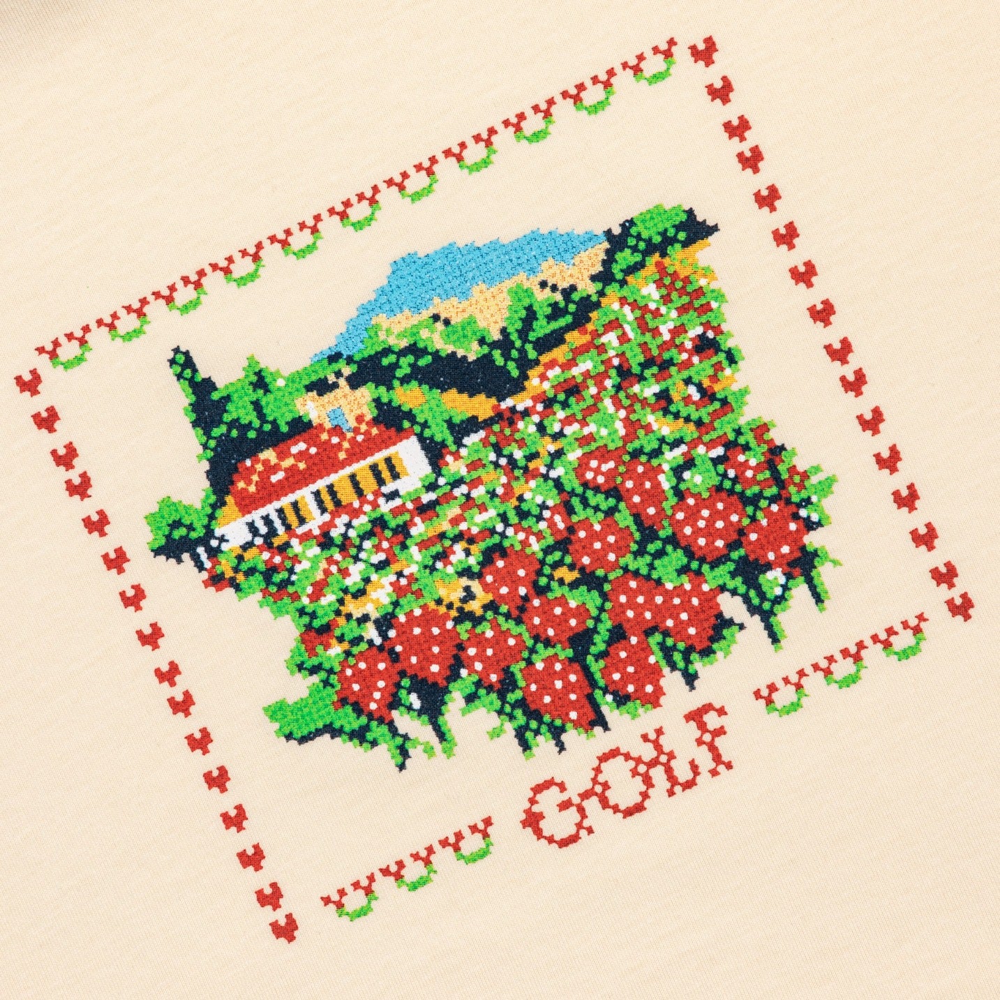 NEEDLE POINT TEE by GOLF WANG - Image 3