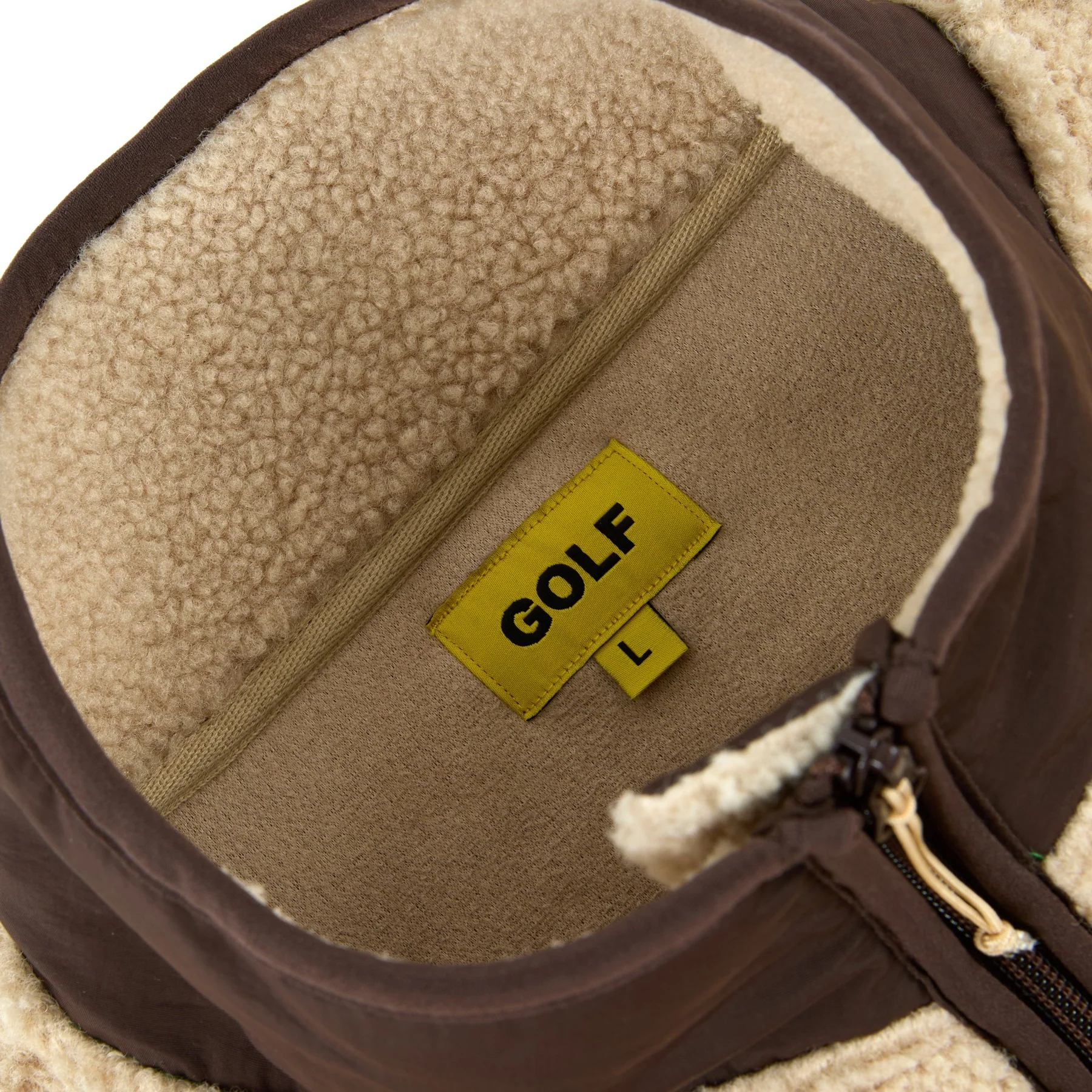 NINO PANEL SHERPA JACKET by GOLF WANG - Image 10