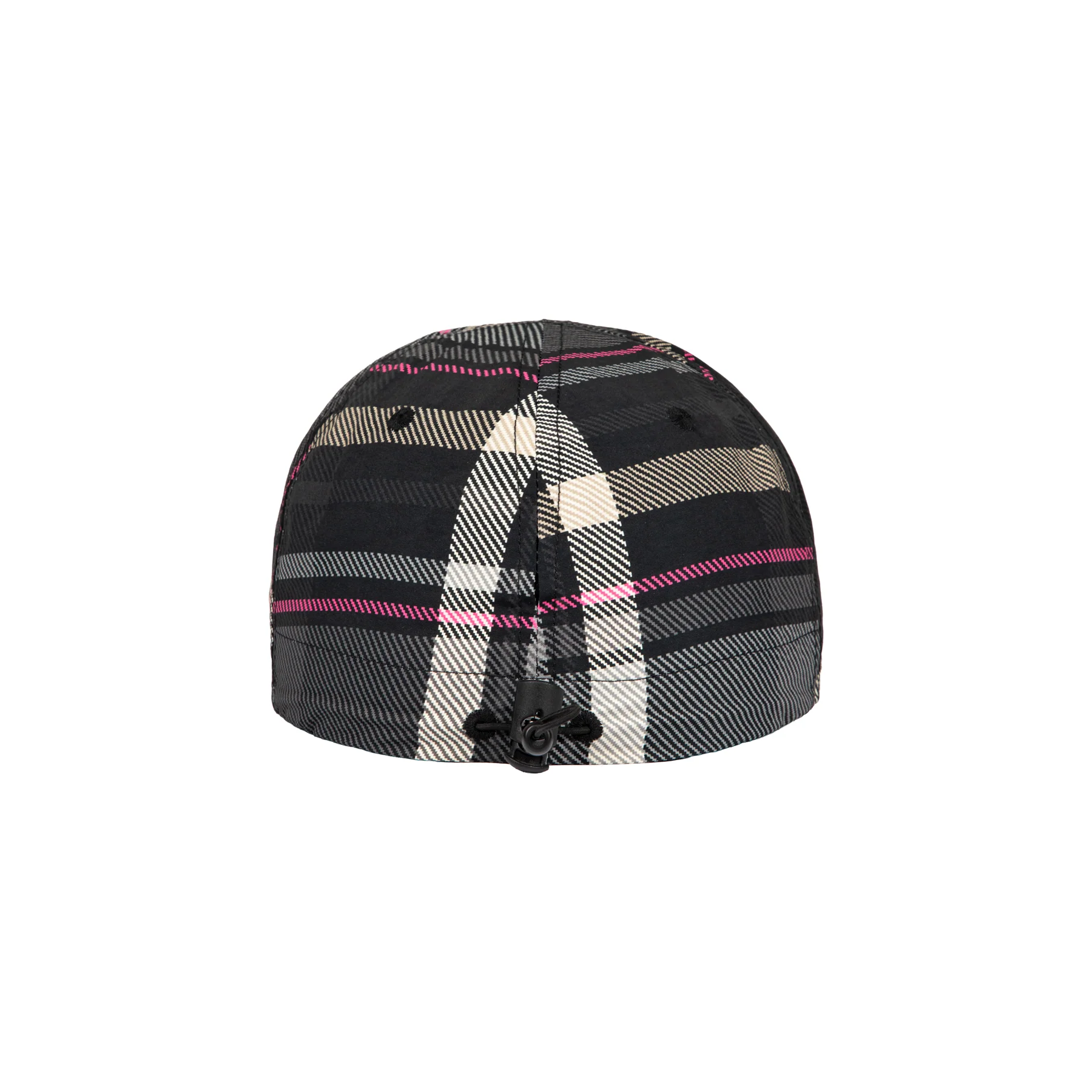 PLAID ELASTIC HAT by GOLF WANG - Image 5