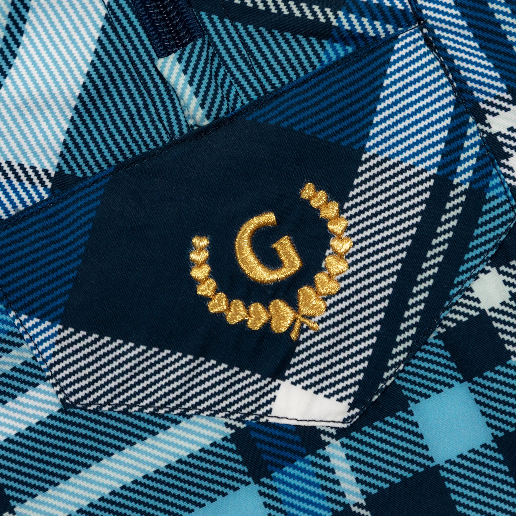 PLAID PACKABLE ANORAK by GOLF WANG - Image 13