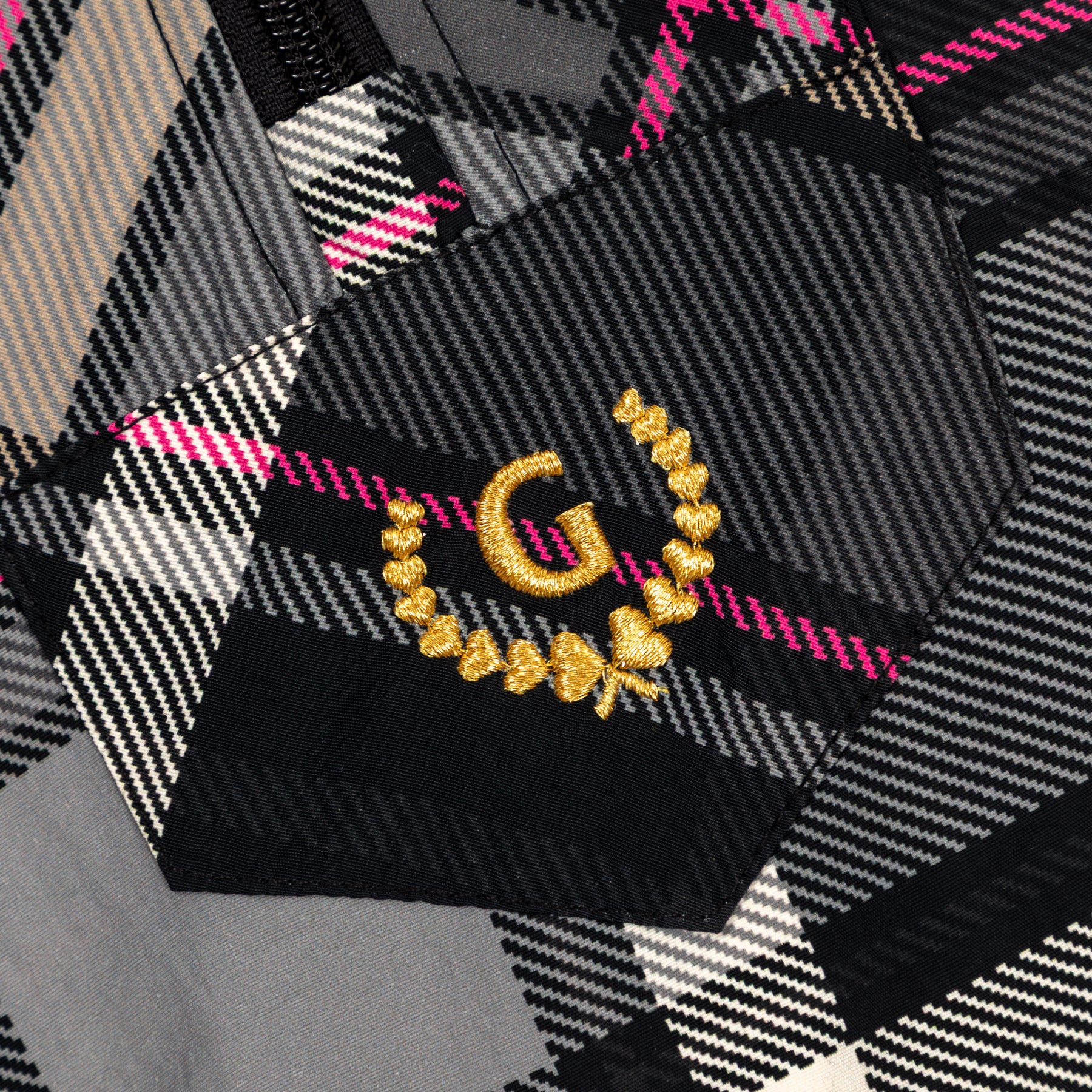 PLAID PACKABLE ANORAK by GOLF WANG - Image 3