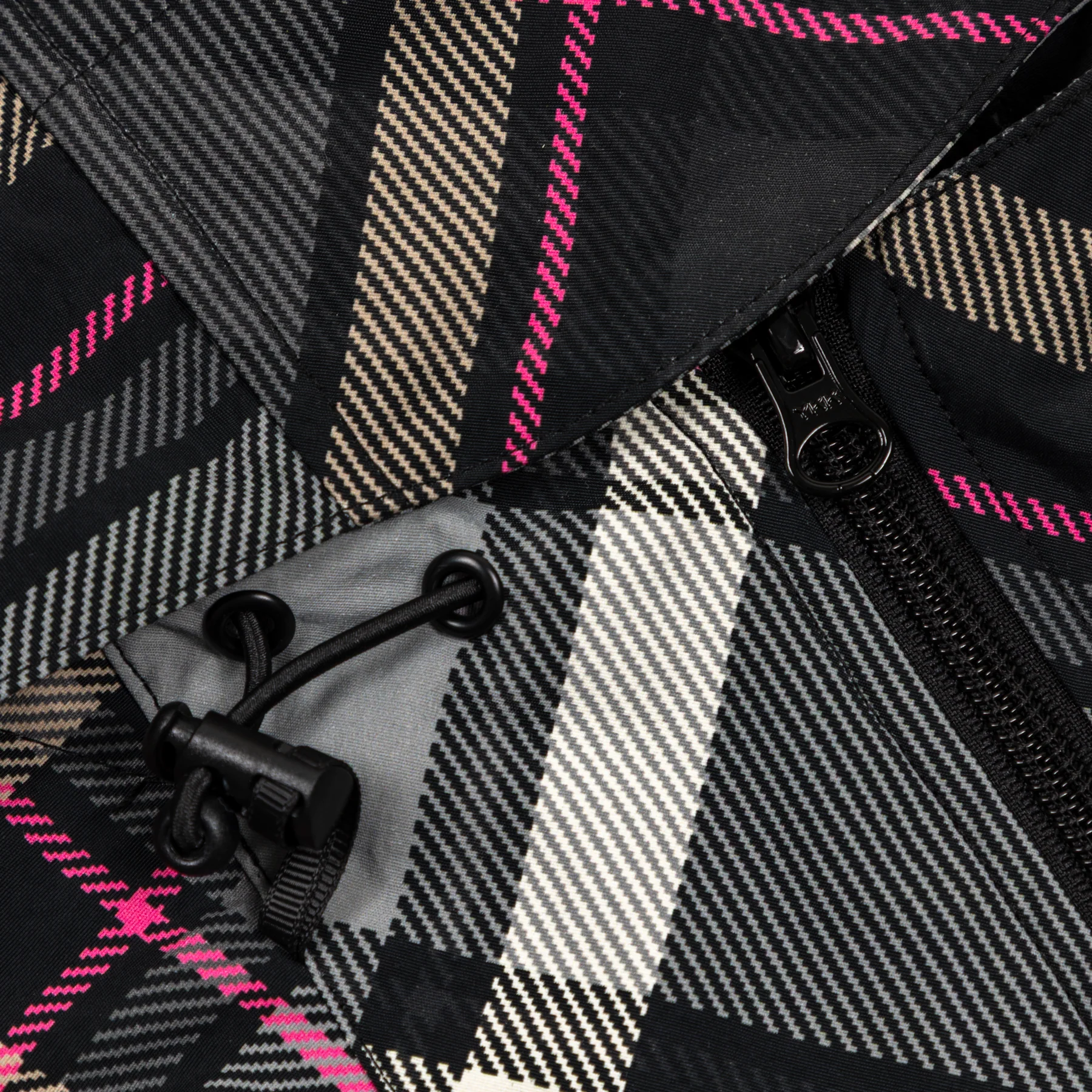 PLAID PACKABLE ANORAK by GOLF WANG - Image 4