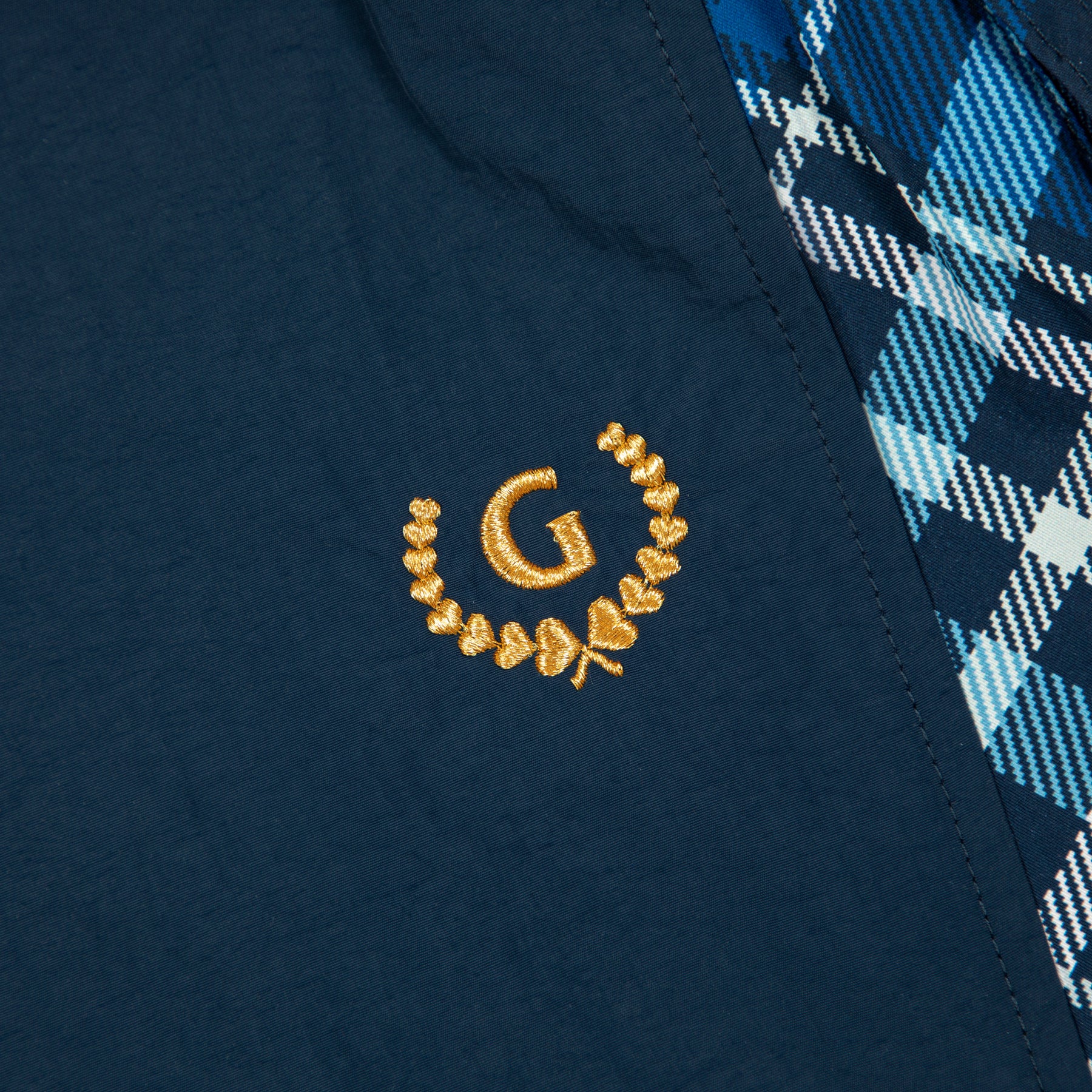PLAID PANEL PANTS by GOLF WANG - Image 10