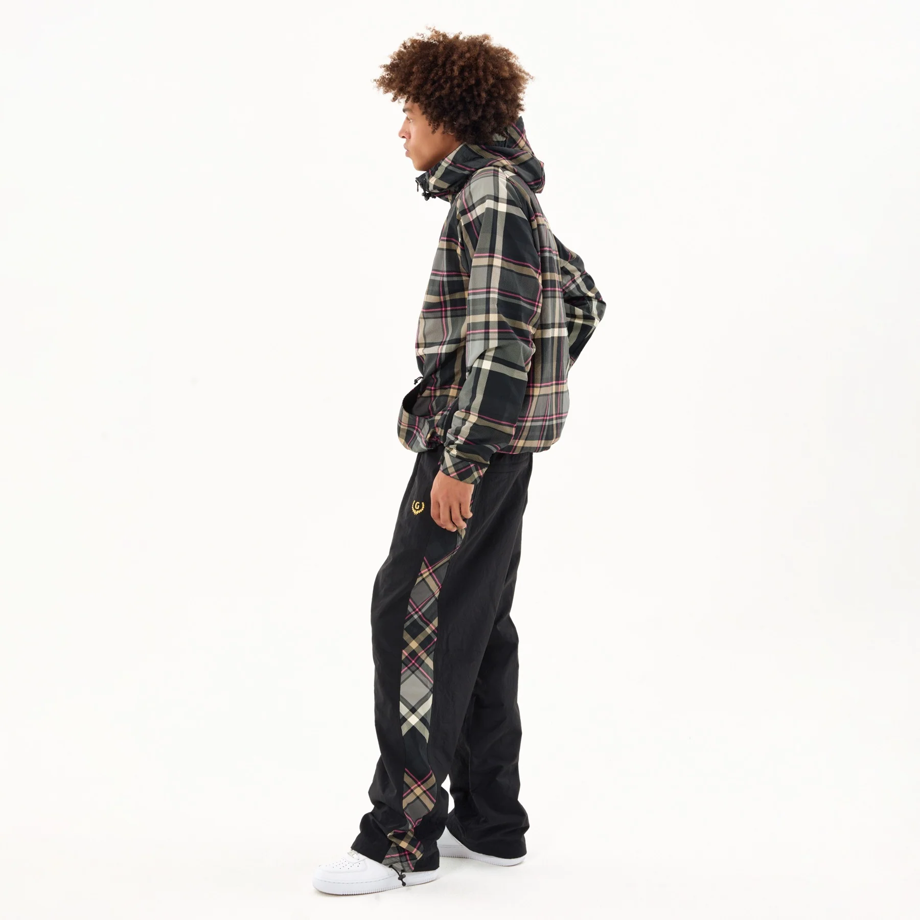 PLAID PANEL PANTS by GOLF WANG - Image 14