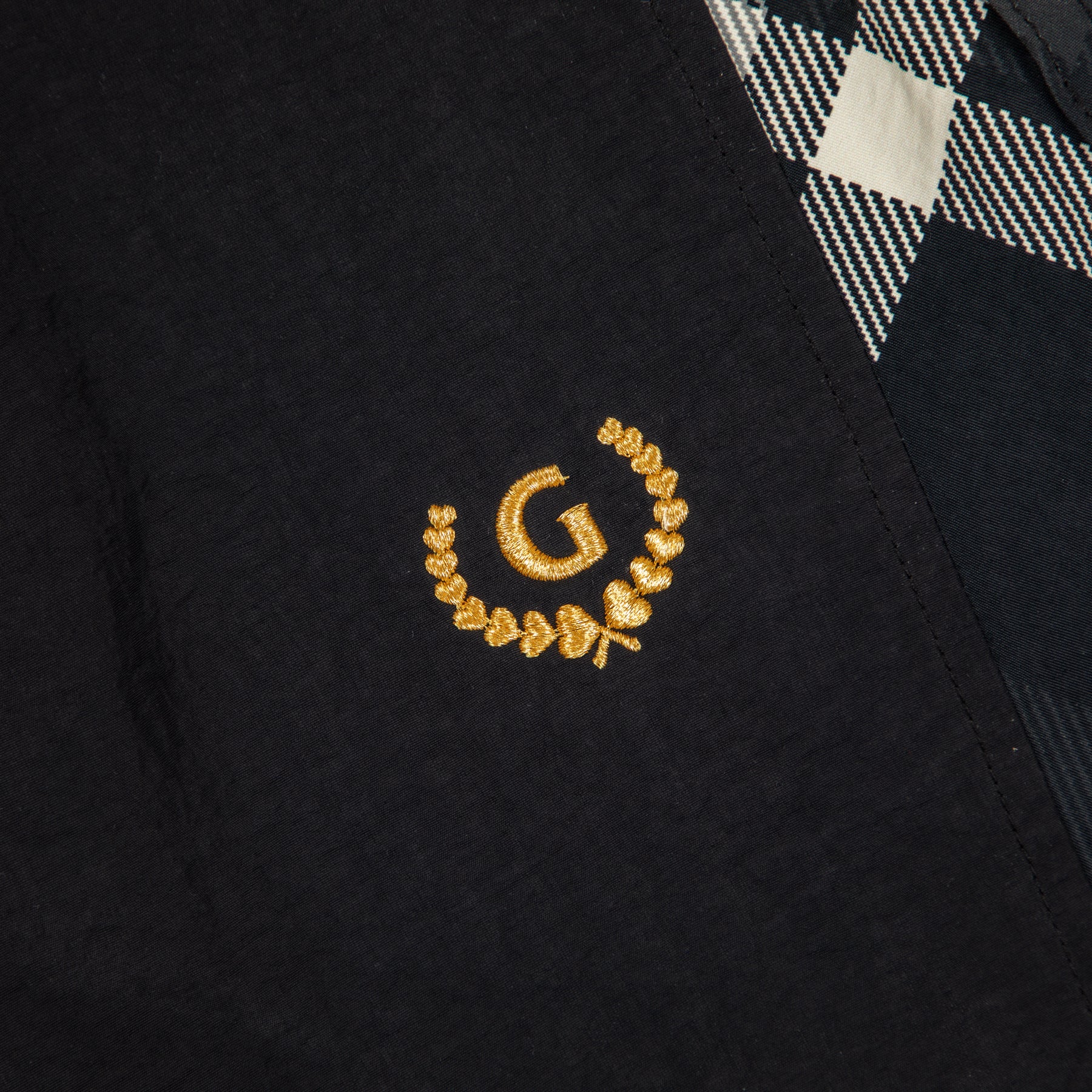 PLAID PANEL PANTS by GOLF WANG - Image 3