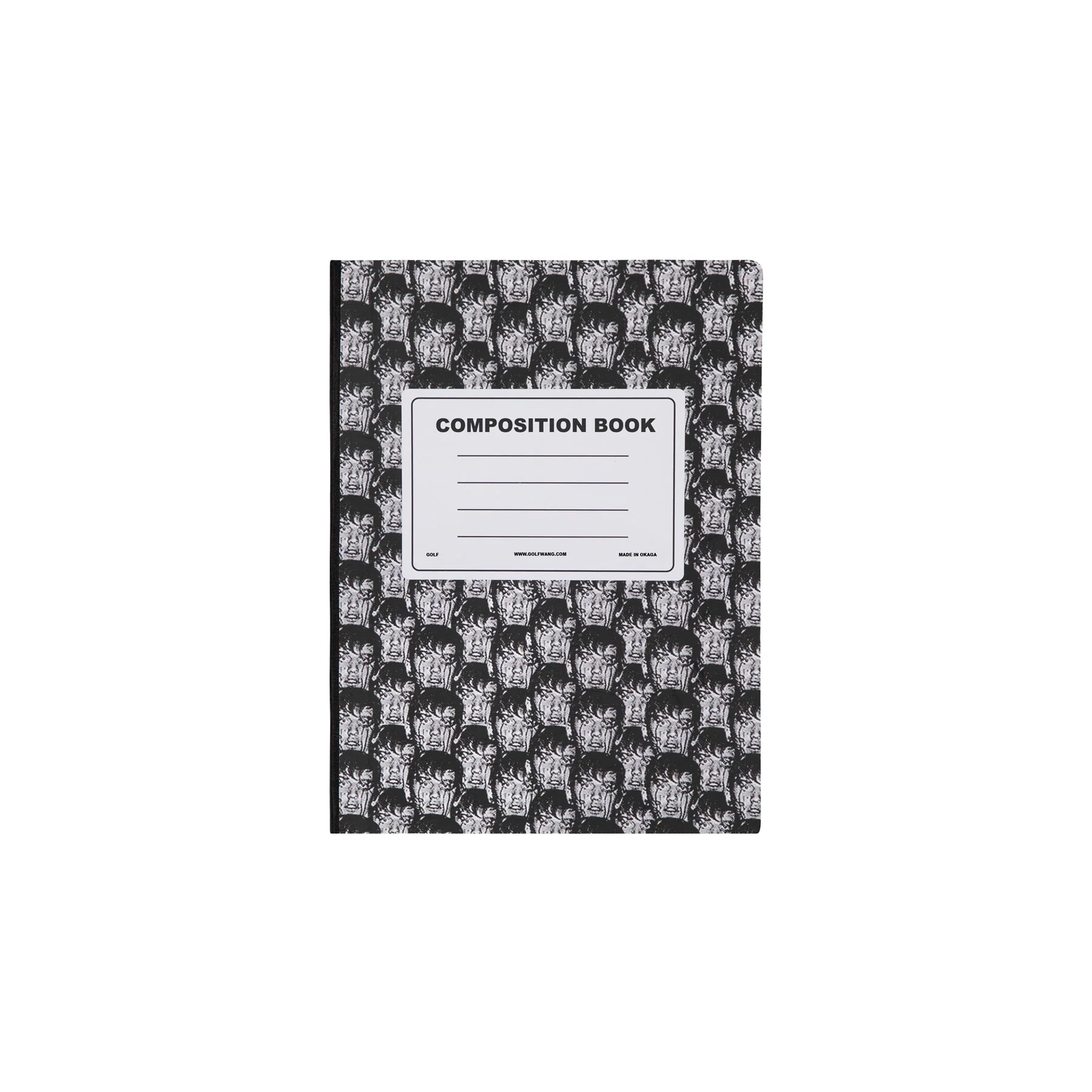 PUNKFACE COMPOSITION BOOK by GOLF WANG