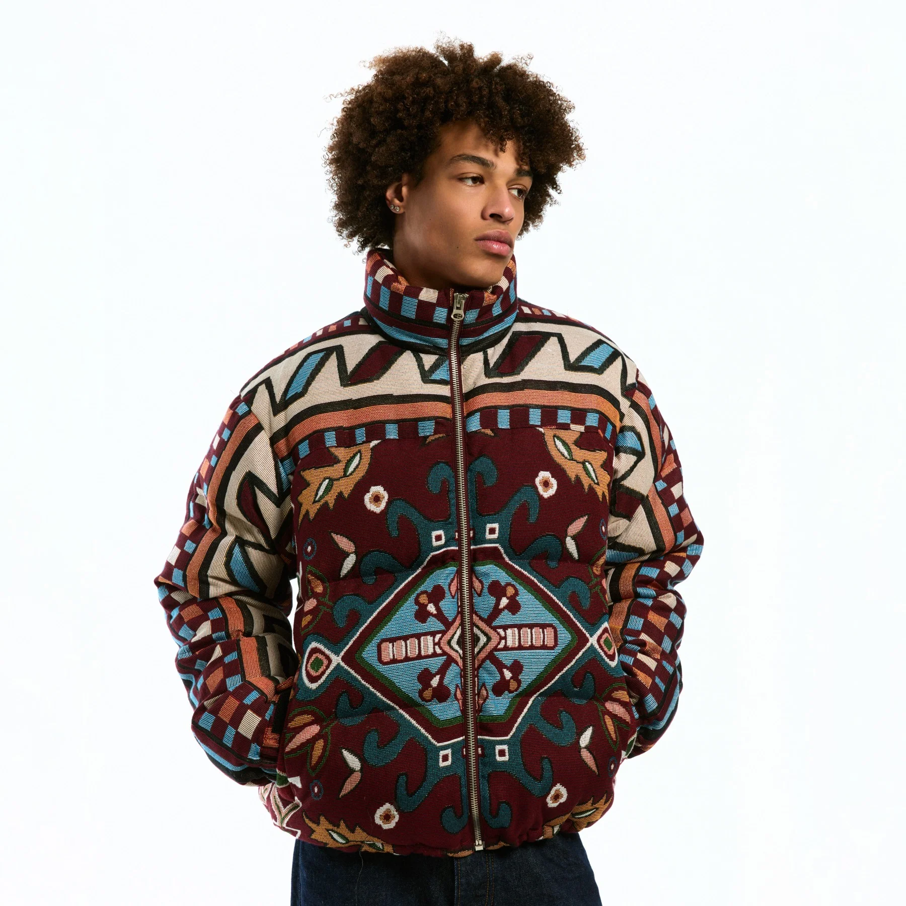 RUG PUFFER JACKET by GOLF WANG - Image 7