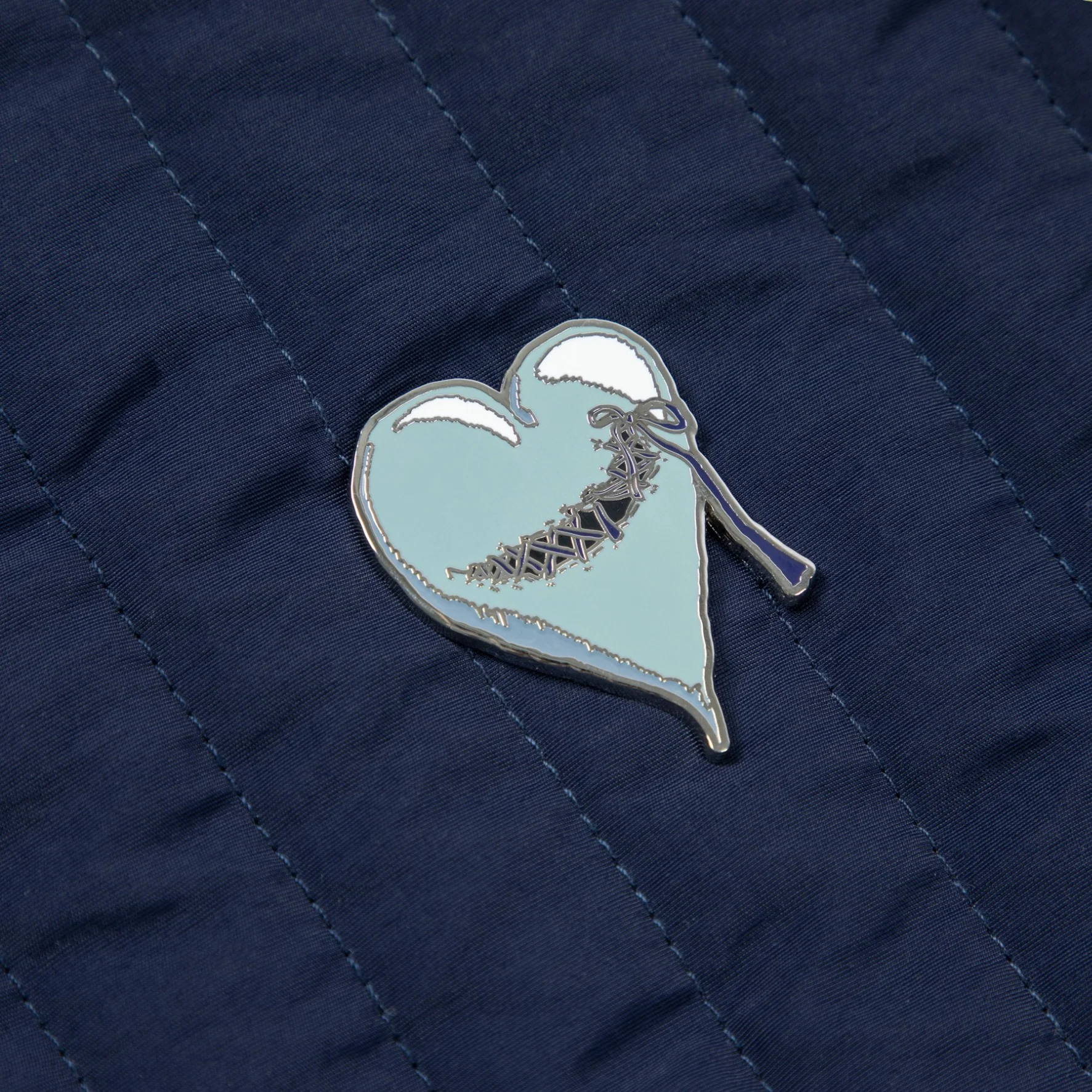 STITCHED HEART QUILTED JACKET by GOLF WANG - Image 10