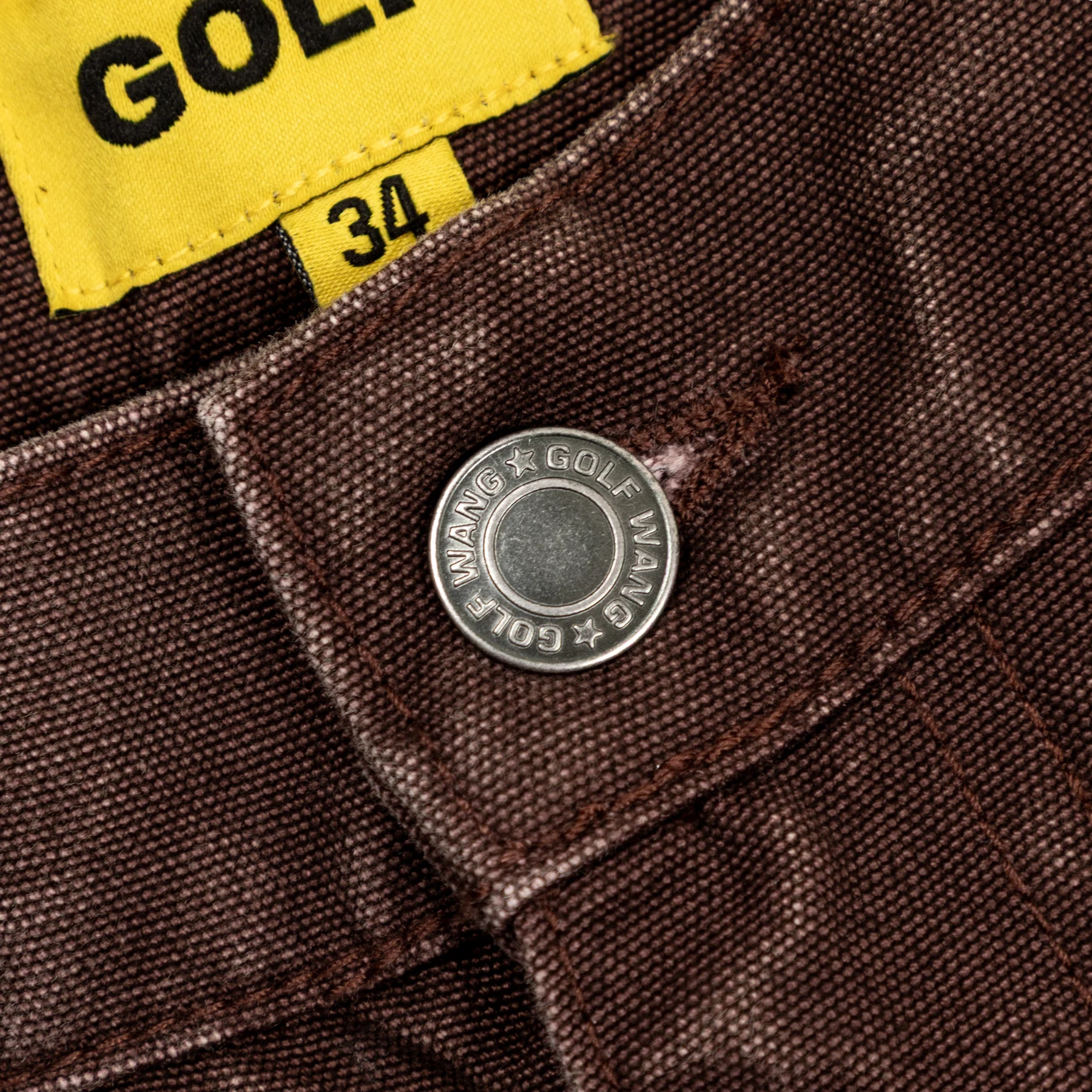 WASHED CANVAS PANTS by GOLF WANG - Image 11